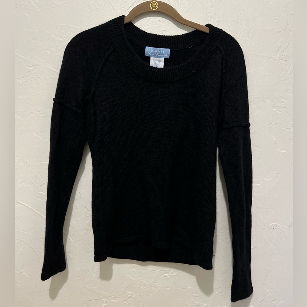U-Knit pure cashmere sweater